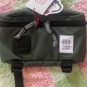 NWT canvas belt bag